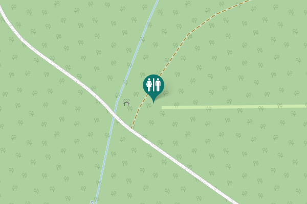 Map showing location of Камянюцкі сельскі Савет Toilet