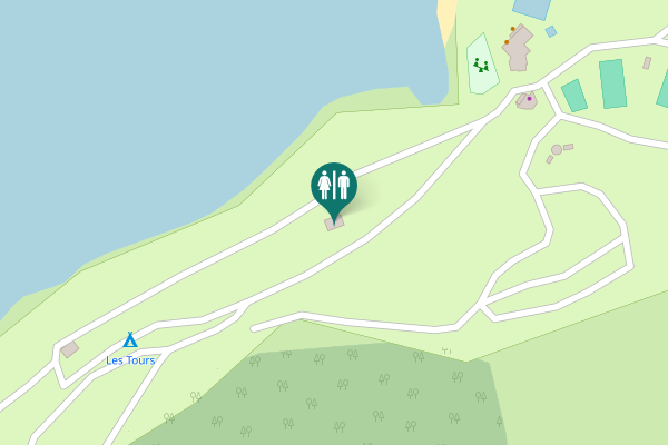 Map showing location of Saint-Amans-des-Cots Toilet