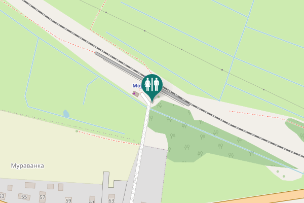 Map showing location of Савецкая вуліца 65 Toilet