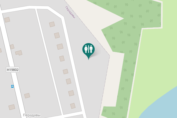 Map showing location of Барбароўскі сельскі Савет Toilet
