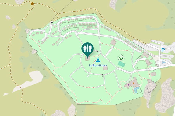 Map showing location of Bonifacio / Bunifaziu Toilet