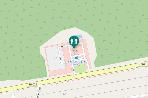 Map showing location of 82 Toilet