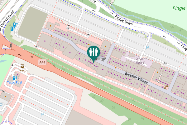 Map showing location of 50 Toilet