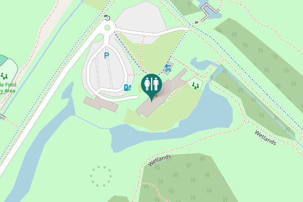 Map showing location of Station Road Toilet