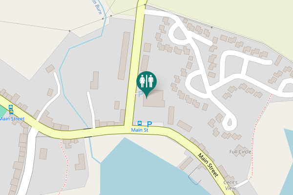 Map showing location of B7063 Toilet