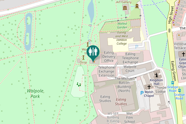 Map showing location of Ealing Green W5 5EP Toilet