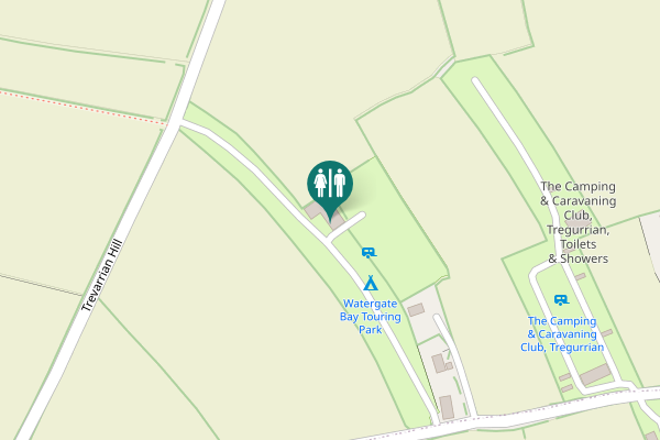 Map showing location of Newquay Toilet