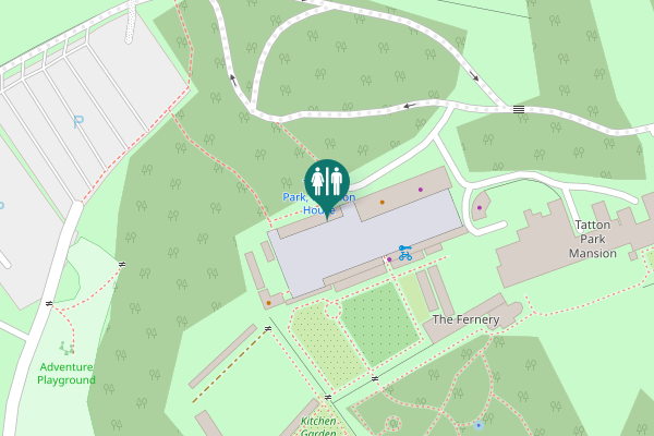 Map showing location of Mereheath Drive Toilet