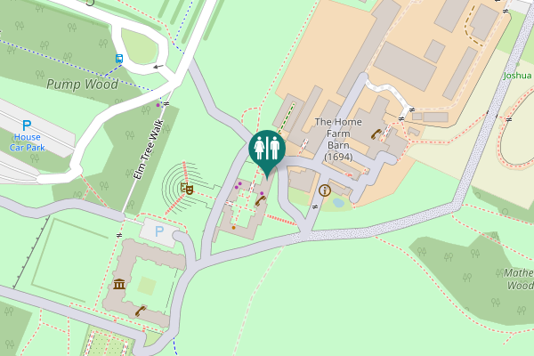 Map showing location of Leeds Toilet