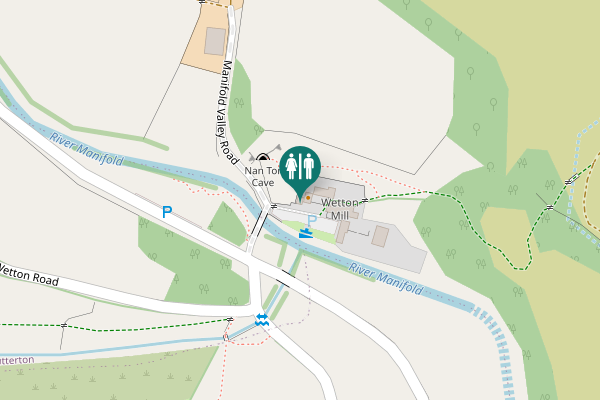 Map showing location of Toilet of Farm Café