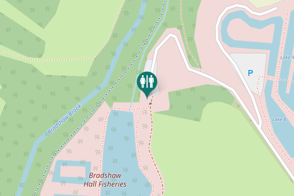 Map showing location of Jumbles Reservoir Toilet