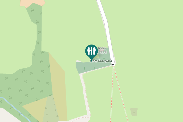 Map showing location of Luxulyan Toilet