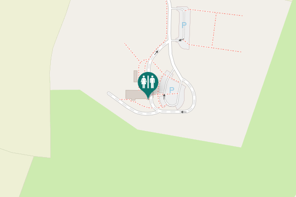 Map showing location of Pippin Street Toilet