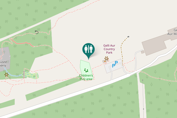 Map showing location of Llandeilo Toilet