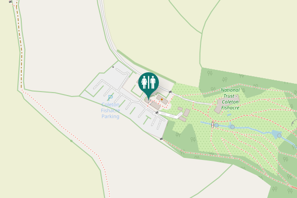 Map showing location of Zig Zag Toilet