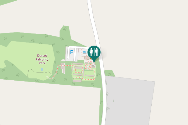 Map showing location of West Stafford Toilet