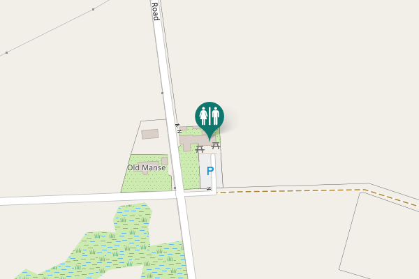 Map showing location of North Road Toilet
