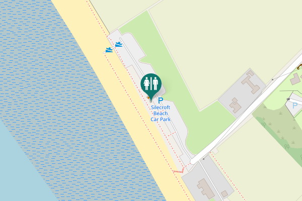 Map showing location of Silecroft Toilet