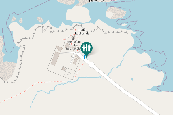 Map showing location of Eoropie Toilet
