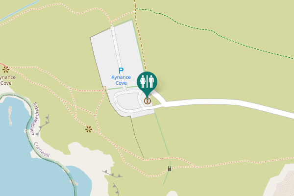 Map showing location of Lizard Toilet