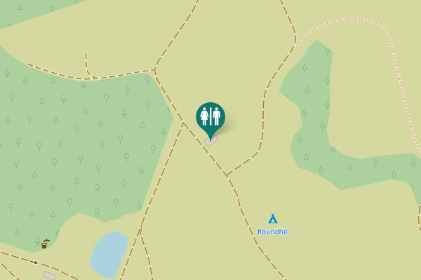 Map showing location of Beaulieu Road Toilet