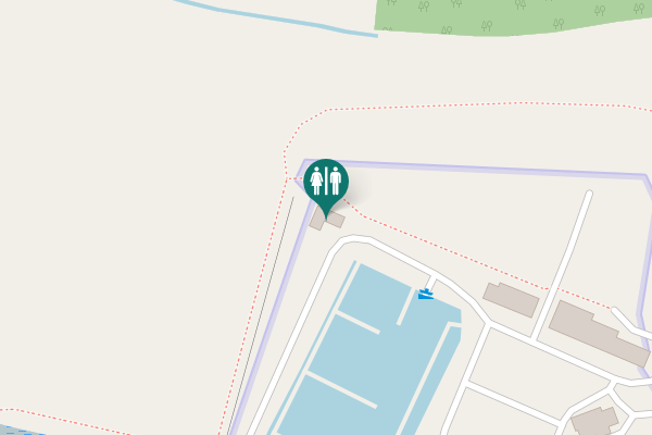 Map showing location of East Suffolk Toilet