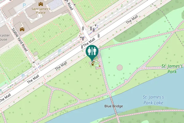 Map showing location of The Mall Toilet