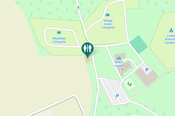 Map showing location of South Hams Toilet