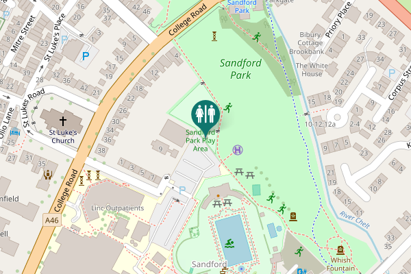 Map showing location of Orrisdale Terrace 9 Toilet