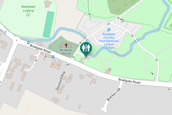Map showing location of Bradgate Road 501 Toilet