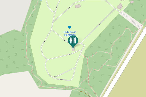 Map showing location of Egton Toilet