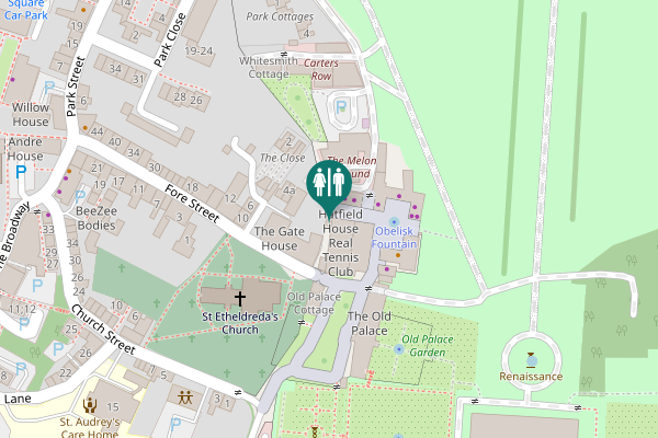 Map showing location of The Stable Yard 4 Toilet