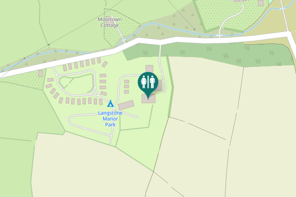 Map showing location of West Devon Toilet