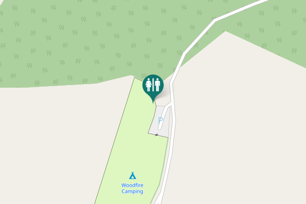 Map showing location of Norwood Lane Toilet