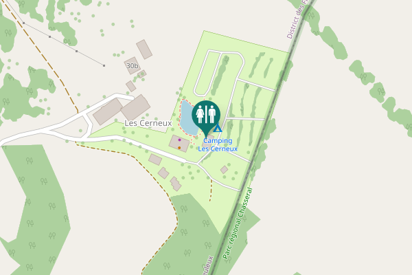 Map showing location of Grand-Rue 30b Toilet