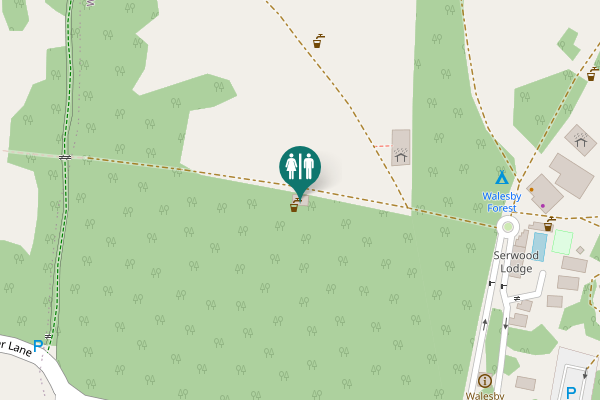 Map showing location of Brake Road Toilet