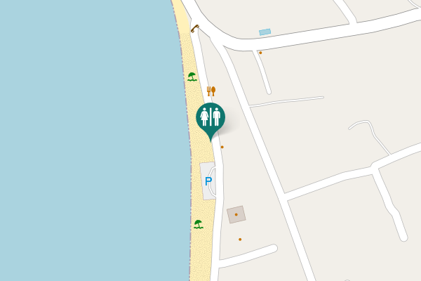 Map showing location of Sithonia Municipal Unit Toilet