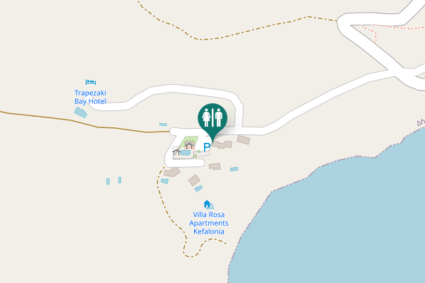 Map showing location of Mousata Toilet