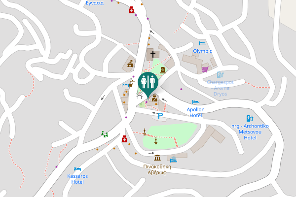Map showing location of ΕΠ44 2 Toilet