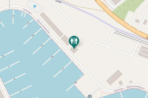 Map showing location of Gave Toilet
