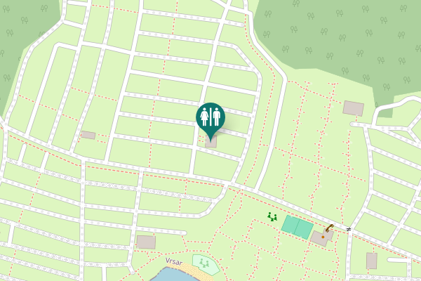 Map showing location of St. Kaptenova 21 Toilet