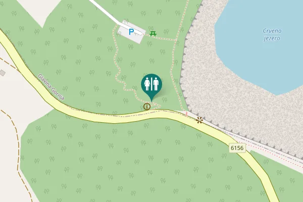 Map showing location of 6156 Toilet