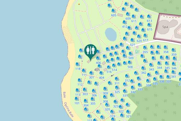 Map showing location of 4