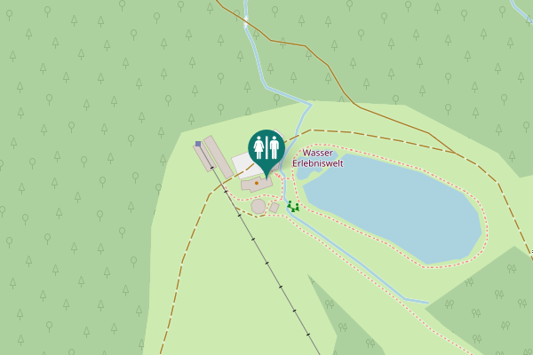Map showing location of 5 Toilet