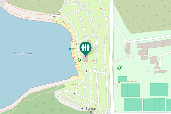 Map showing location of WC n°1