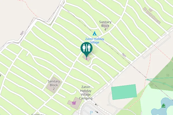 Map showing location of Sanitary Block 3