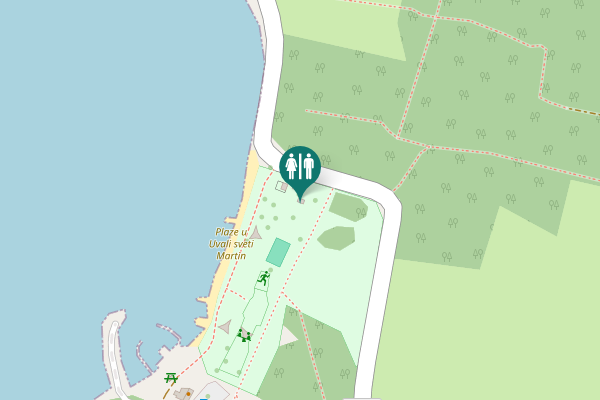 Map showing location of 50044 Toilet