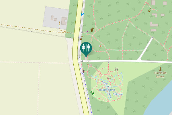 Map showing location of 4631 Toilet