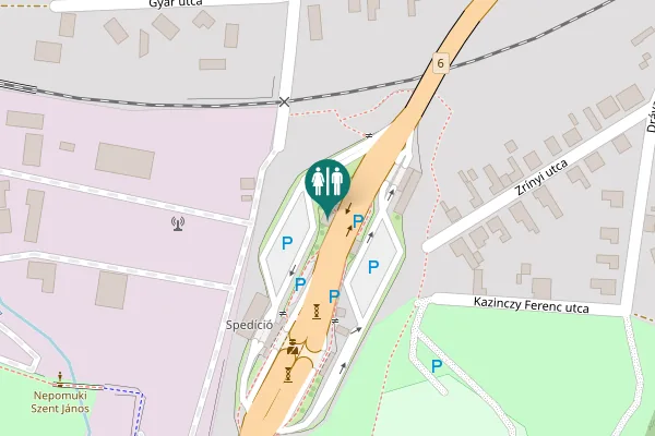 Map showing location of 6 Toilet
