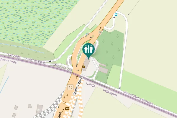 Map showing location of 51 Toilet